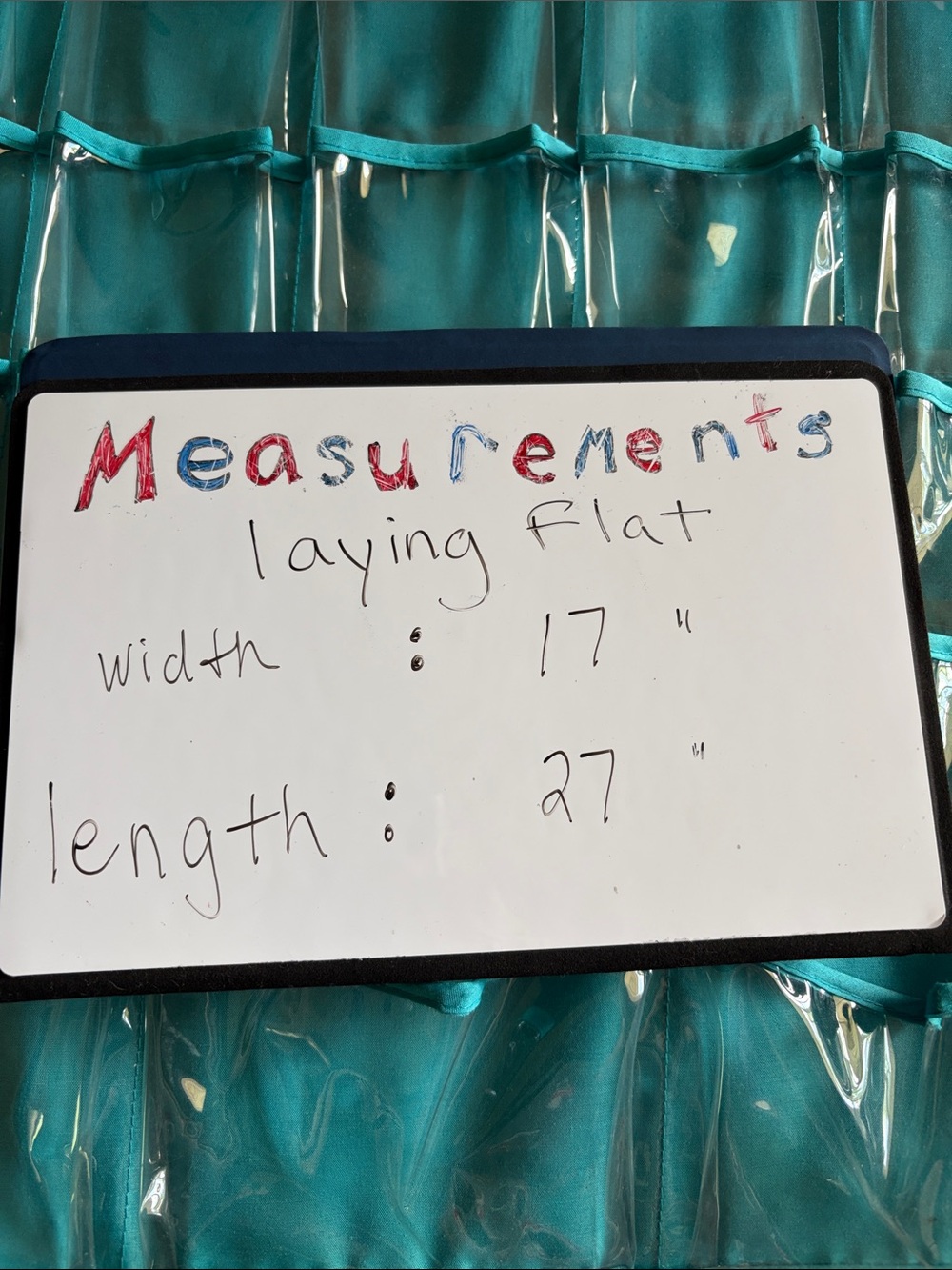 Hanging Turquoise Jewelry Organizer - Picture 6 of 6